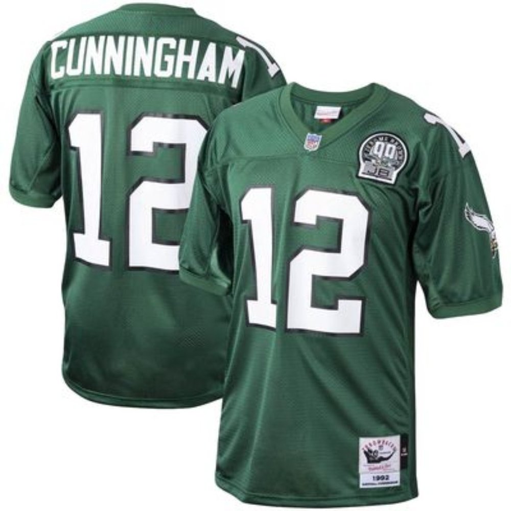 Randall Cunningham Philadelphia Eagles Mitchell & Ness 1992 Authentic NFL Jersey - Picture 10 of 10